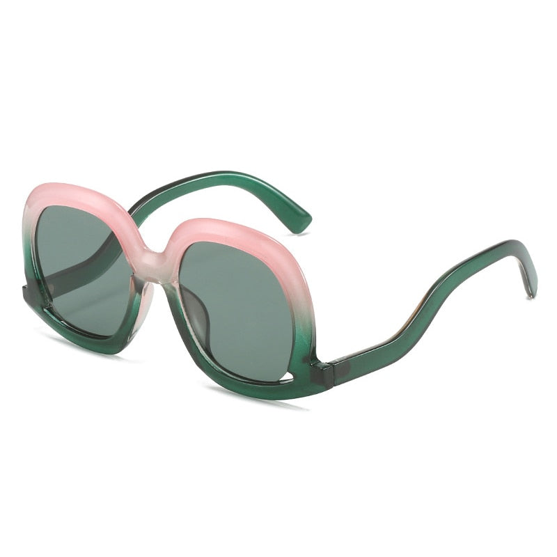 SquintProof Unique Oval Hollow Sunglasses | UV400 | 7 Colors | Unisex