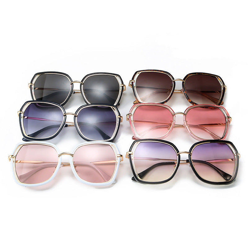 SquintProof Fashion Hollow Frame Irregular Square Sunglasses | UV400 | 6 Colors | Street | Unisex