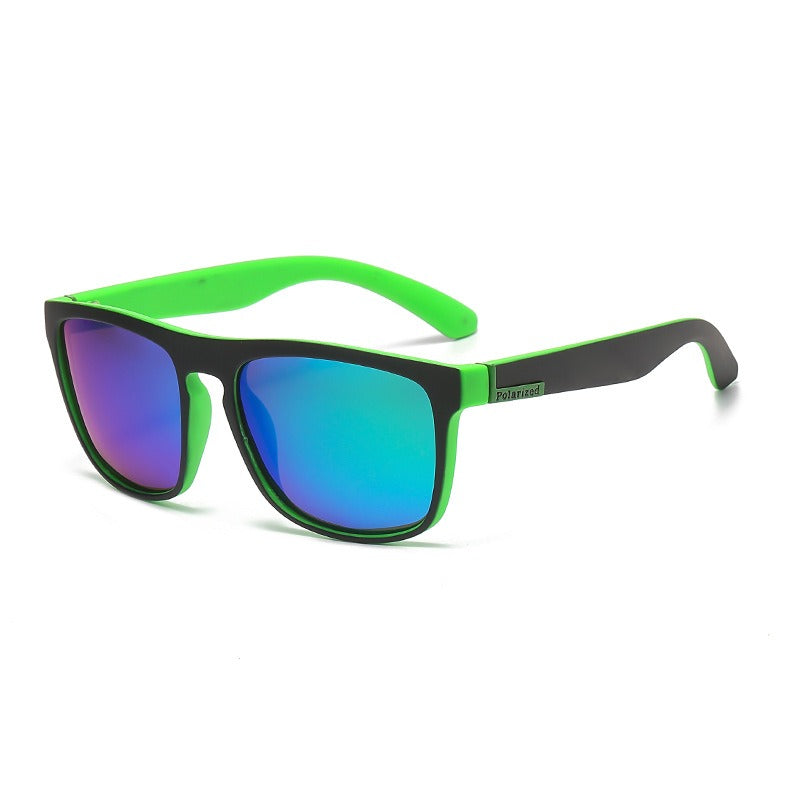 SquintProof Square Frame Polarized Sports Sunglasses | UV400 | 8 Colors | Men