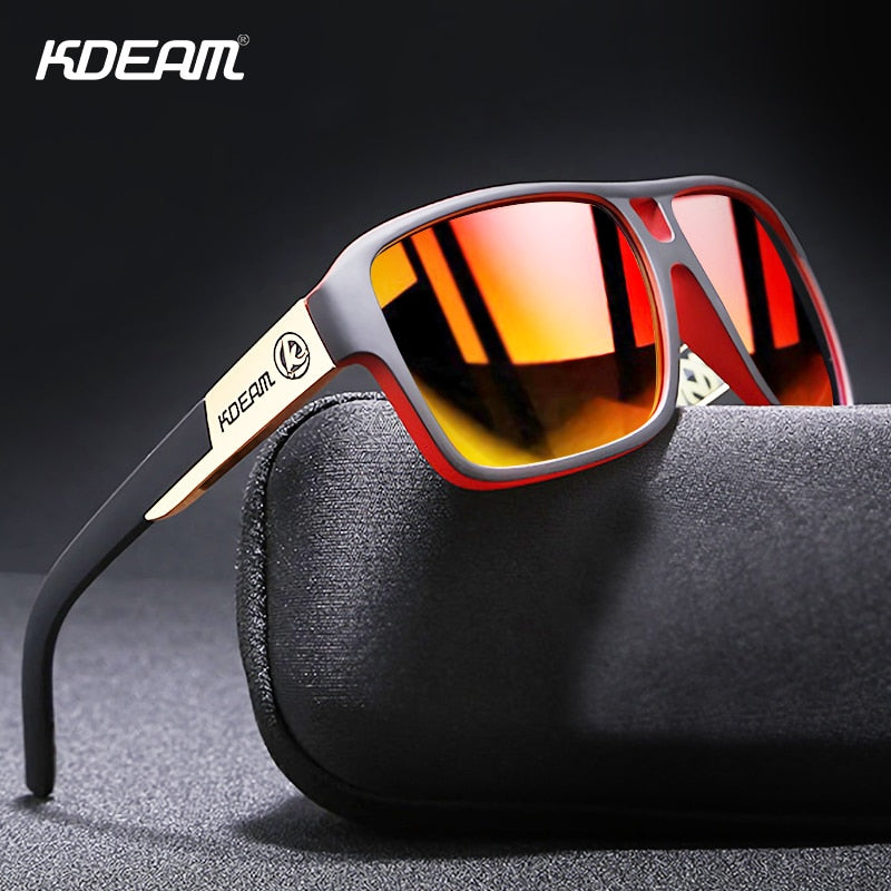 SquintProof Classic Polarized Mirror Driving Sunglasses | UV400 | 15 Colors | Men