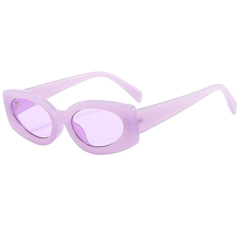 SquintProof Cyberpunk Retro Futuristic Sunglasses | UV400 | 5 Jelly Colors | Street | Unisex