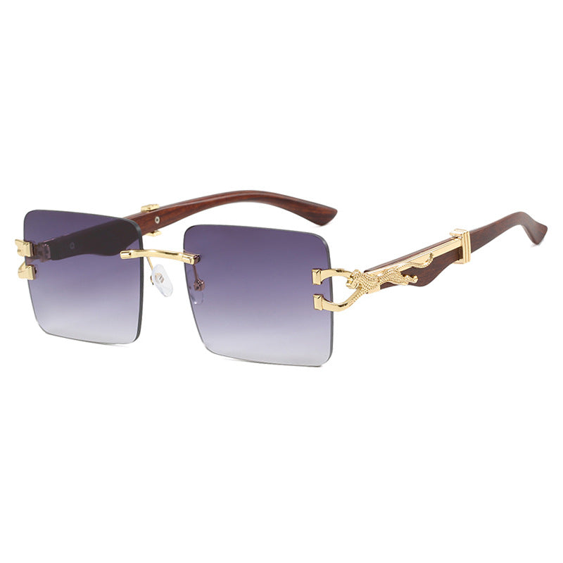 SquintProof Frameless Square Sunglasses | UV400 | 10 Colors | INS Style | Slimming
