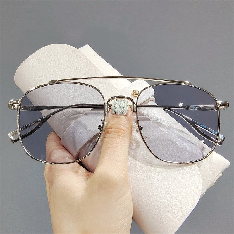 SquintProof Irregular Retro Metal Frame Sunglasses | UV400 | 5 Colors | Personality | Unisex