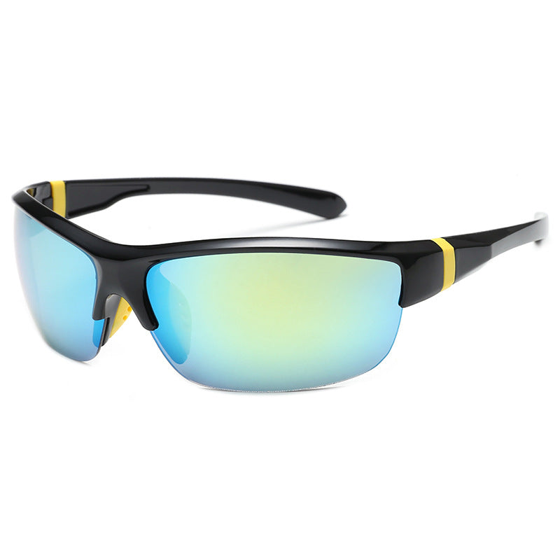 Men's Outdoor Sports Riding Sunglasses – Windproof PC Explosion-Proof Style