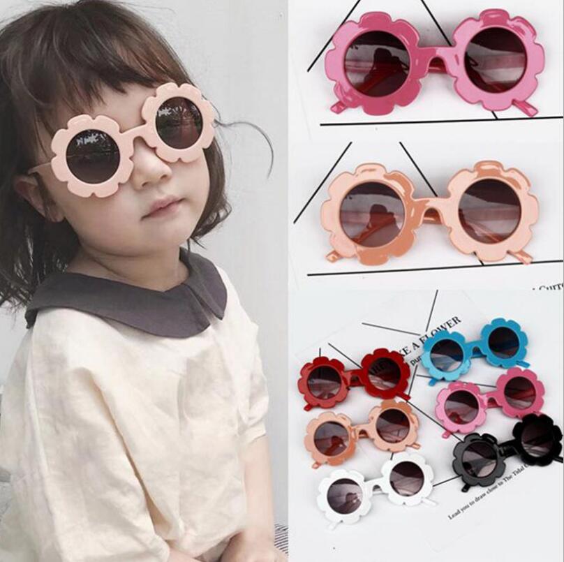 SquintProof Kids Sunflower Round Sunglasses | UV400 | 6 Colors | Girls