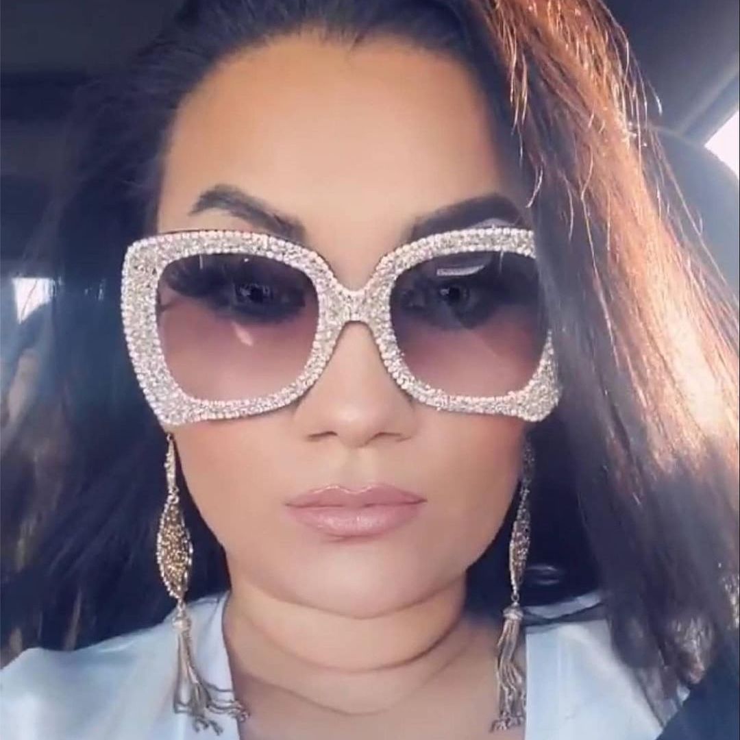SquintProof Diamond Butterfly Square Sunglasses | Gradient UV400 | 7 Colors | Luxury