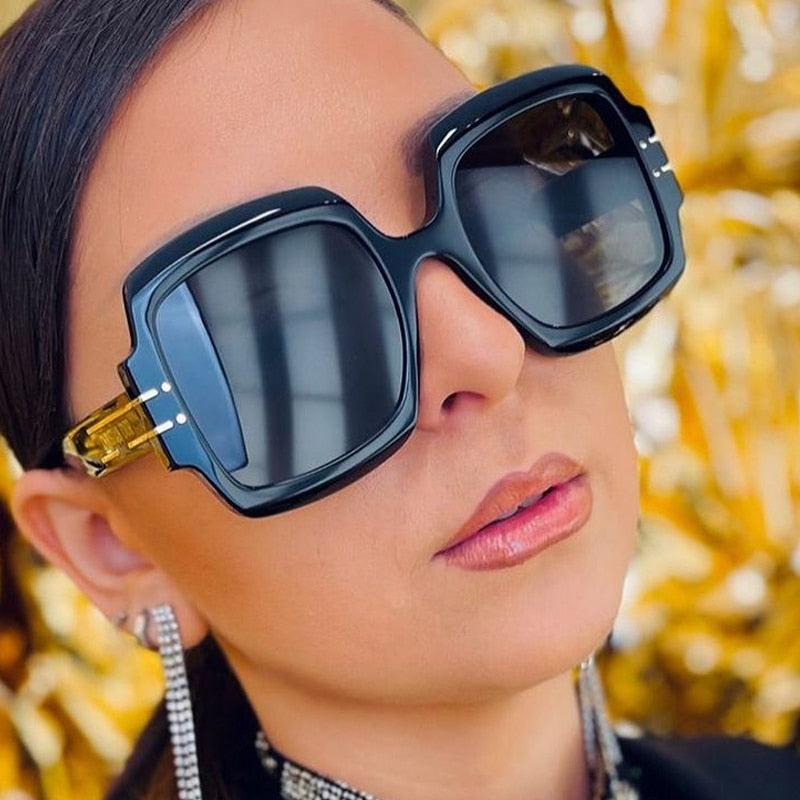 Retro Square Sunglasses – Modern INS Fashion Street Style