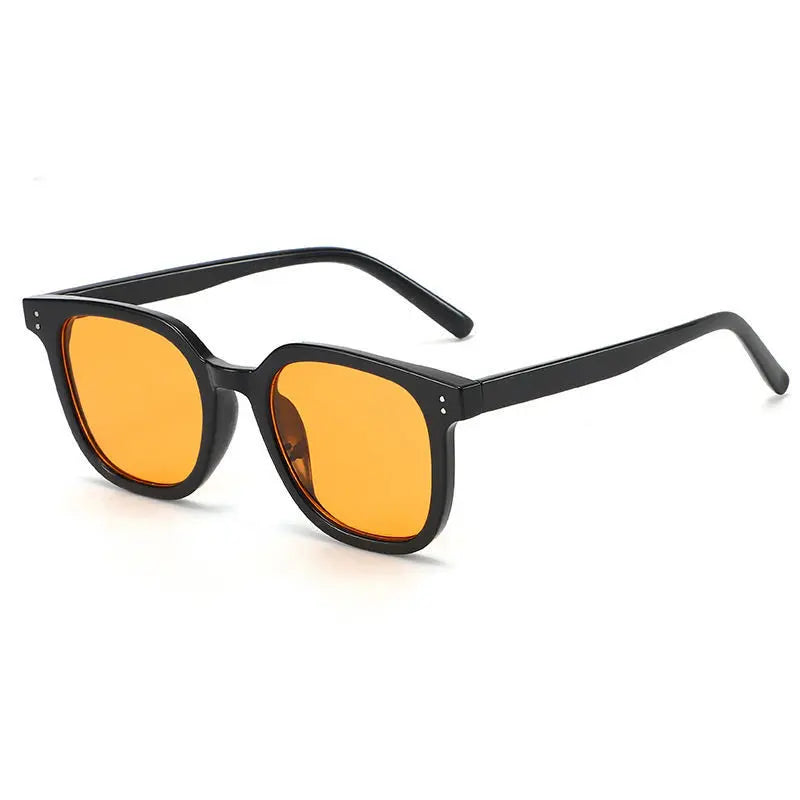 SquintProof SquintProof Bold Square Sunglasses - Light Dried Black Frame | UV400 Sunglasses
