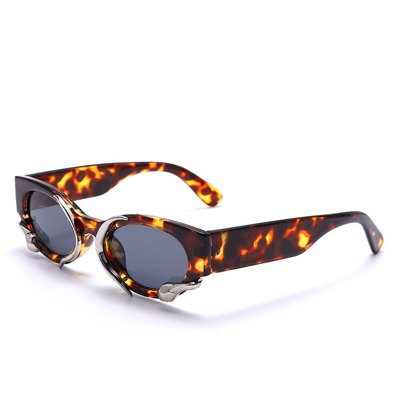 SquintProof Korean Snake Cat-Eye Sunglasses | UV400 | 6 Colors | INS Style | Unisex