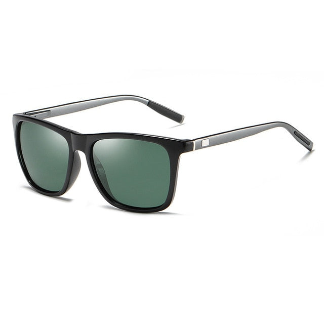 SquintProof Aluminum Magnesium Polarized Square Sunglasses | UV400 | 7 Colors | Unisex