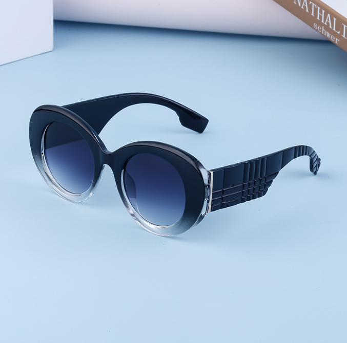SquintProof Retro Oval Large Frame Sunglasses | UV400 | 8 Colors | Trendy | Women