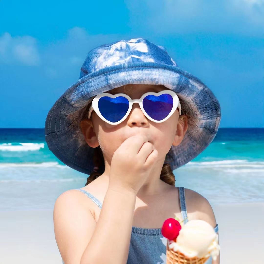 SquintProof Heart Shaped Gradient Sunglasses | UV400 | 6 Colors | Women & Kids