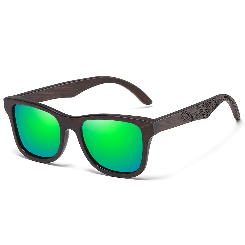 SquintProof Handmade Natural Bamboo Sunglasses | Polarized | 5 Colors | Unisex | Premium