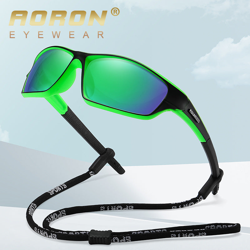 SquintProof TR Square Polarized Cycling Sunglasses | UV400 | 11 Colors | Men