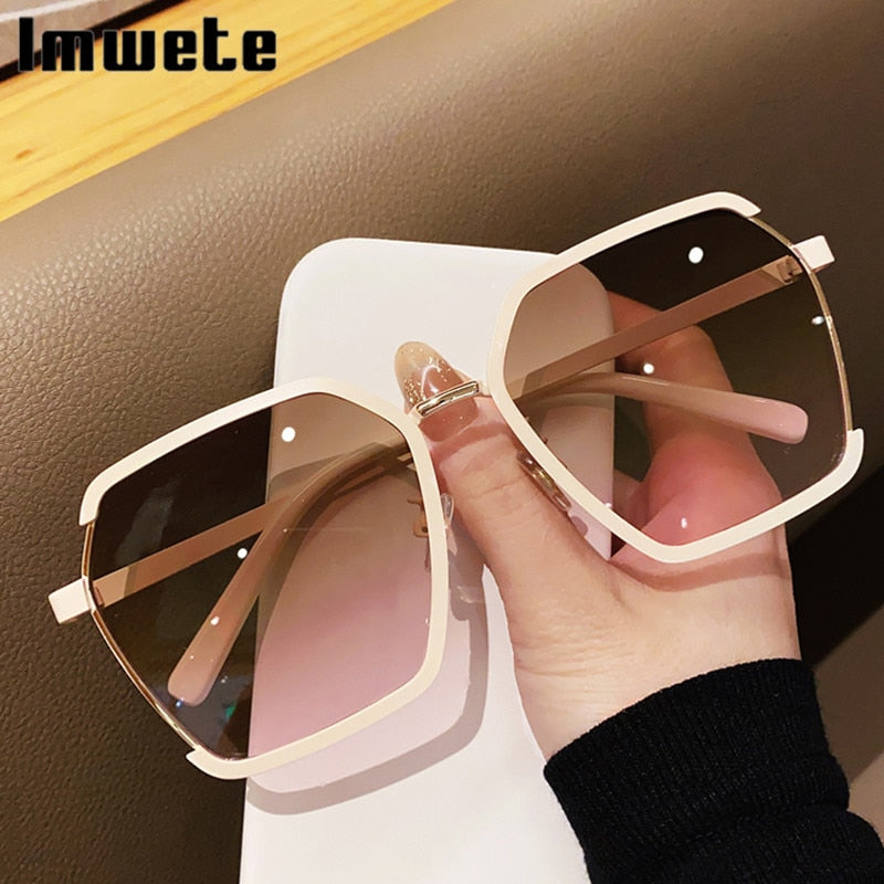 SquintProof Korean INS Polygonal Sunglasses | UV400 | 6 Colors | Two-Tone Electroplating | Unisex