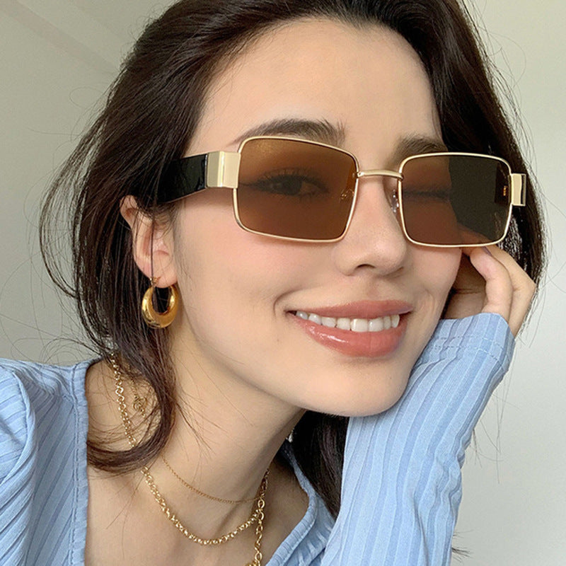 Retro Square Sunglasses – Unisex Hip-Hop Street Style