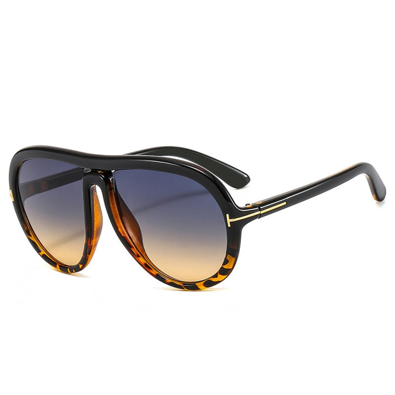SquintProof Retro Oversized Pilot Gradient Sunglasses | UV400 | 9 Colors | Unisex