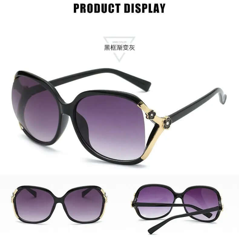 SquintProof SquintProof Camellia Round Frame Sunglasses - | UV400 Sunglasses
