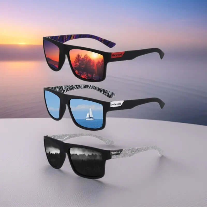 SquintProof SquintProof Men's Polarized Sunglasses European American Style - | UV400 Sunglasses