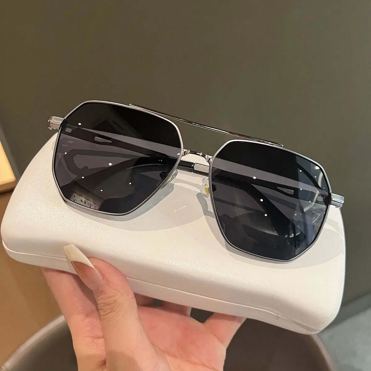 SquintProof SquintProof Gunmetal Driving Sunglasses - | UV400 Sunglasses