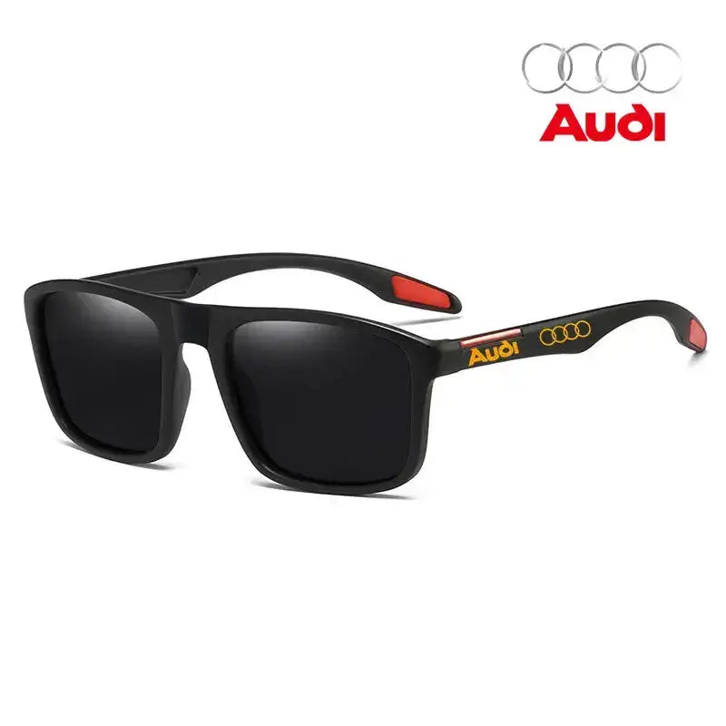 SquintProof SquintProof Polarized Driving Sunglasses — Men's UV400 - black red S6 | UV400 Sunglasses