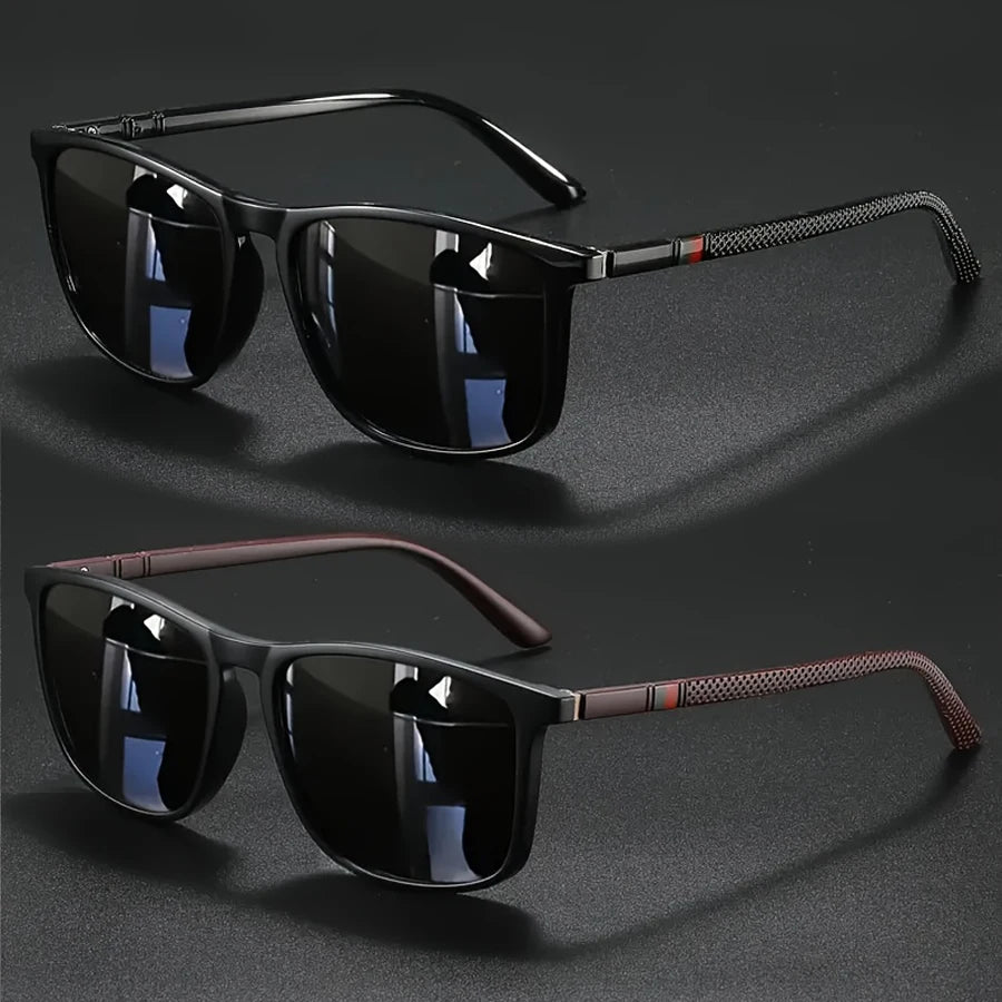 SquintProof Vintage Square Sunglasses 2-Pack SquintProof