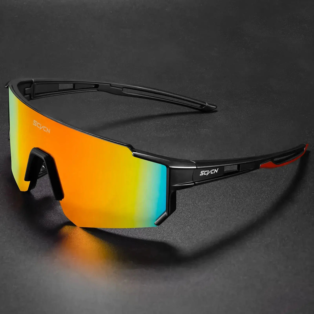 SquintProof SquintProof Sport Cycling Sunglasses — UV400 Bike Hiking Golf Baseball Unisex 30 Colors - 01 | UV400 Sunglasses