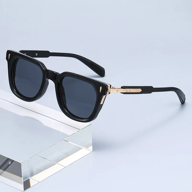 SquintProof Fashion Square Sunglasses — Alloy Frame UV400 SquintProof