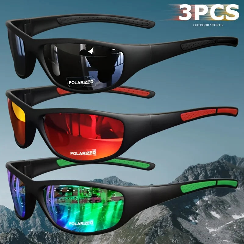 SquintProof Wraparound Polarized Sports Sunglasses SquintProof