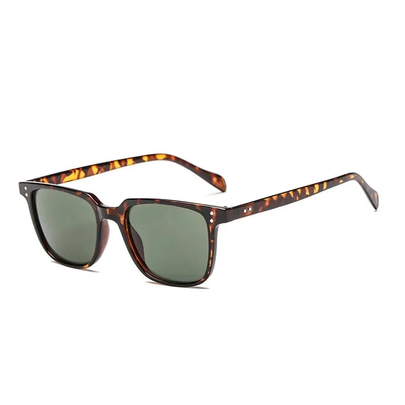 SquintProof Retro Mirror Lens Square Sunglasses — UV400 SquintProof