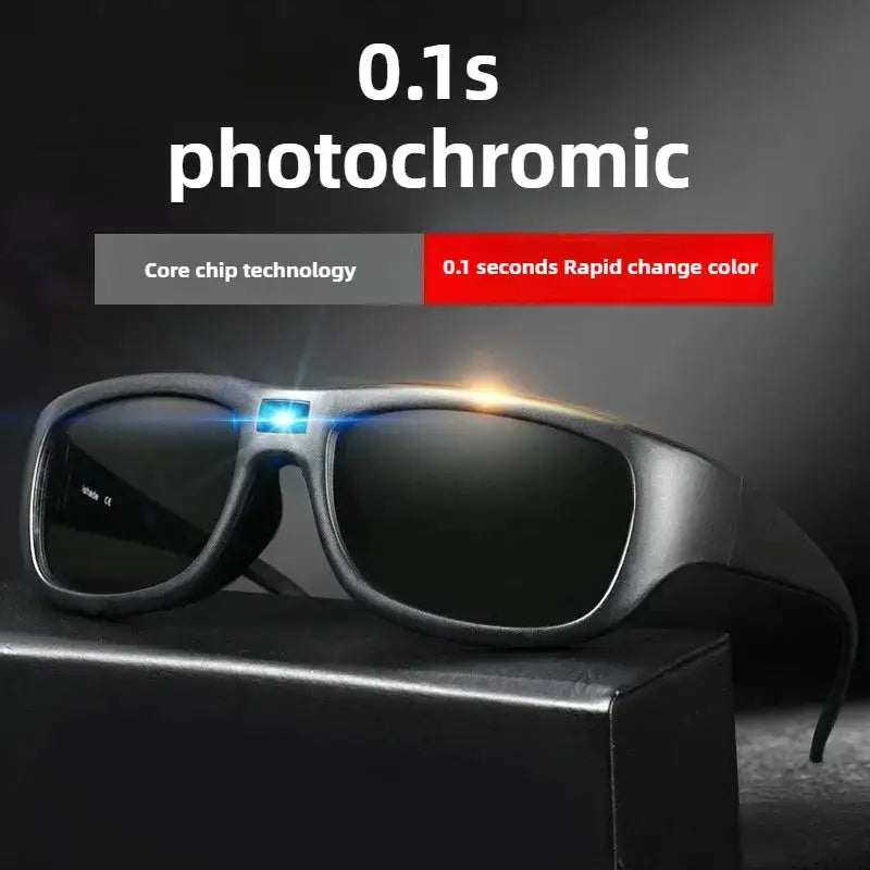 SquintProof SquintProof Intelligent Photochromic Sport Sunglasses — TR90 Polarized UV400 - | UV400 Sunglasses