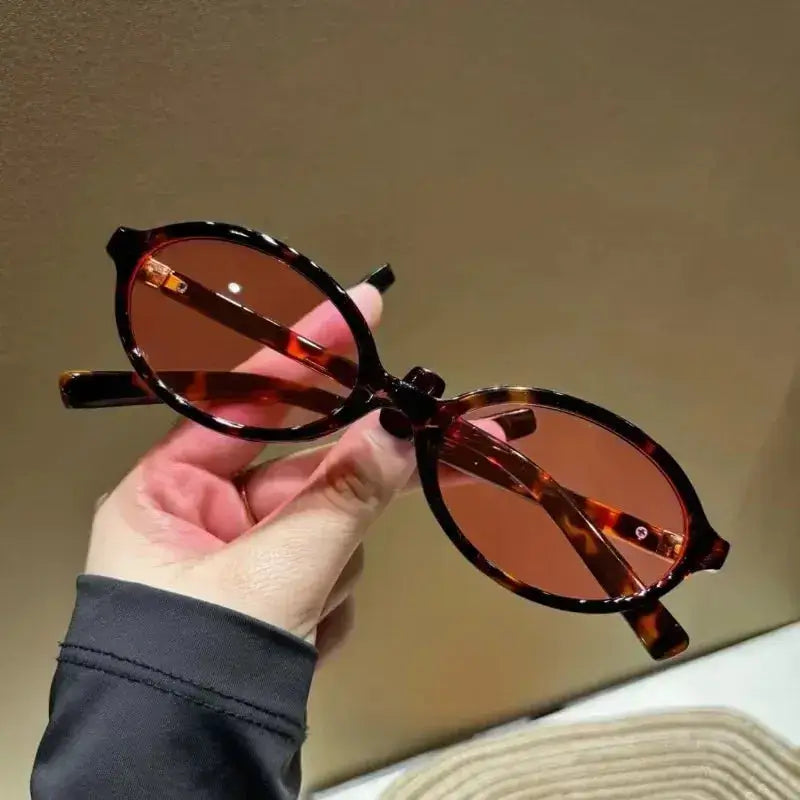 SquintProof SquintProof Classic Oval Sunglasses — Vintage UV400 Unisex Leisure Eyewear - | UV400 Sunglasses