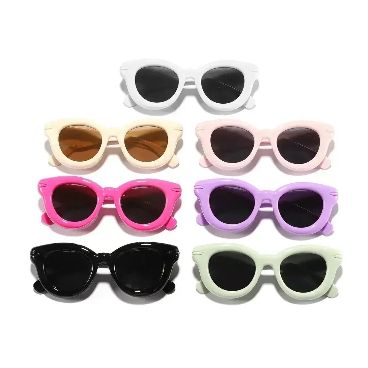 SquintProof SquintProof Kids Cartoon Sunglasses — UV400 Boys & Girls Outdoor Fun - | UV400 Sunglasses