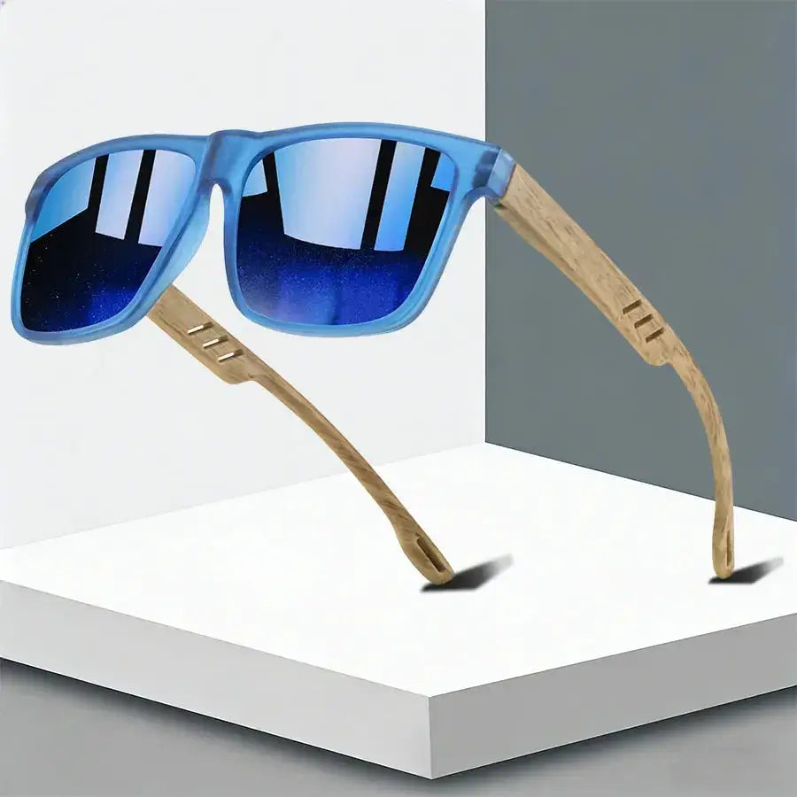 SquintProof SquintProof Classic Mirror Square Sunglasses — Unisex UV400 - | UV400 Sunglasses