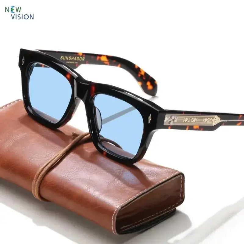 SquintProof SquintProof Acetate Luxury Square UV400 Sunglasses - | UV400 Sunglasses