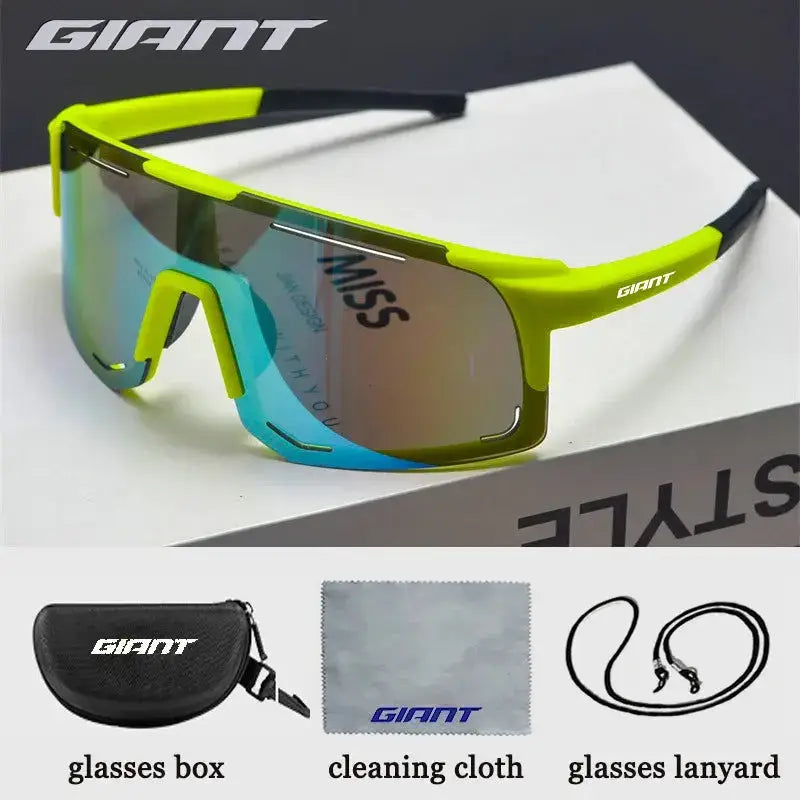 SquintProof SquintProof Pro-Grade Cycling Sunglasses — UV400 Anti-Glare Impact Resistant with Case - 4 US | UV400 Sunglasses
