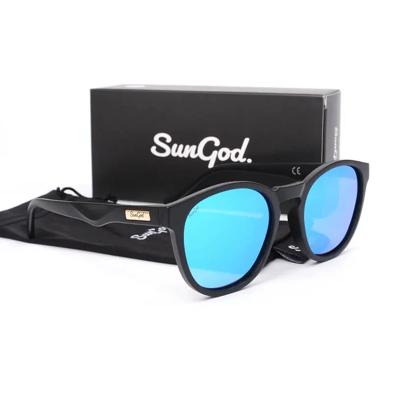 SquintProof SquintProof Blue Apex Polarized Sport Sunglasses - S01 C2 with box | UV400 Sunglasses