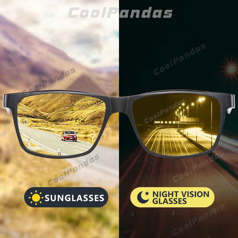 SquintProof Carbon Series Photochromic Driving Sunglasses SquintProof