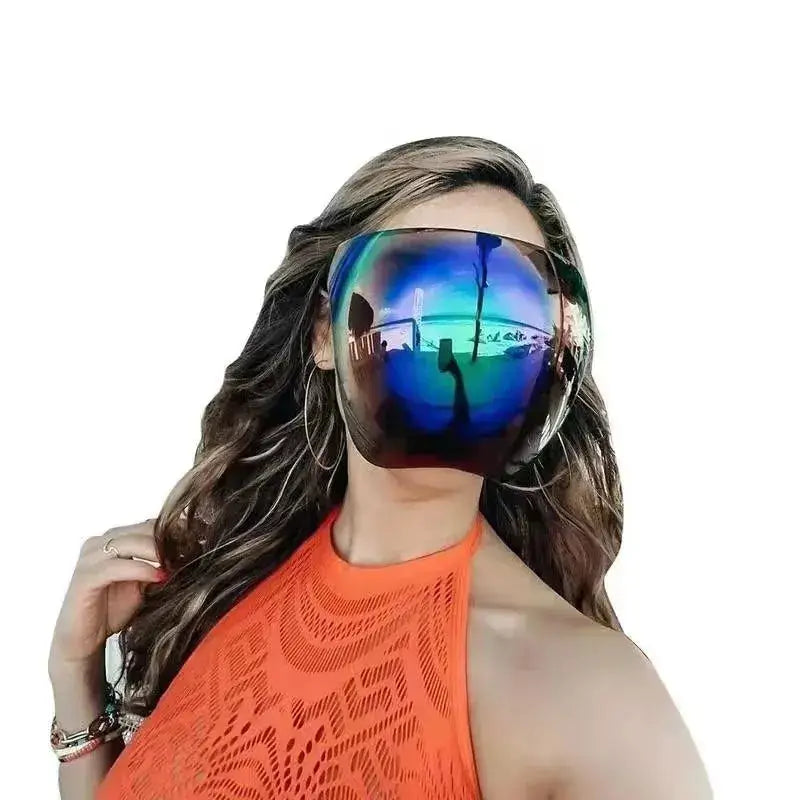 SquintProof SquintProof Face Shield Goggles — Full Coverage UV400 Safety Sunglasses Unisex - | UV400 Sunglasses
