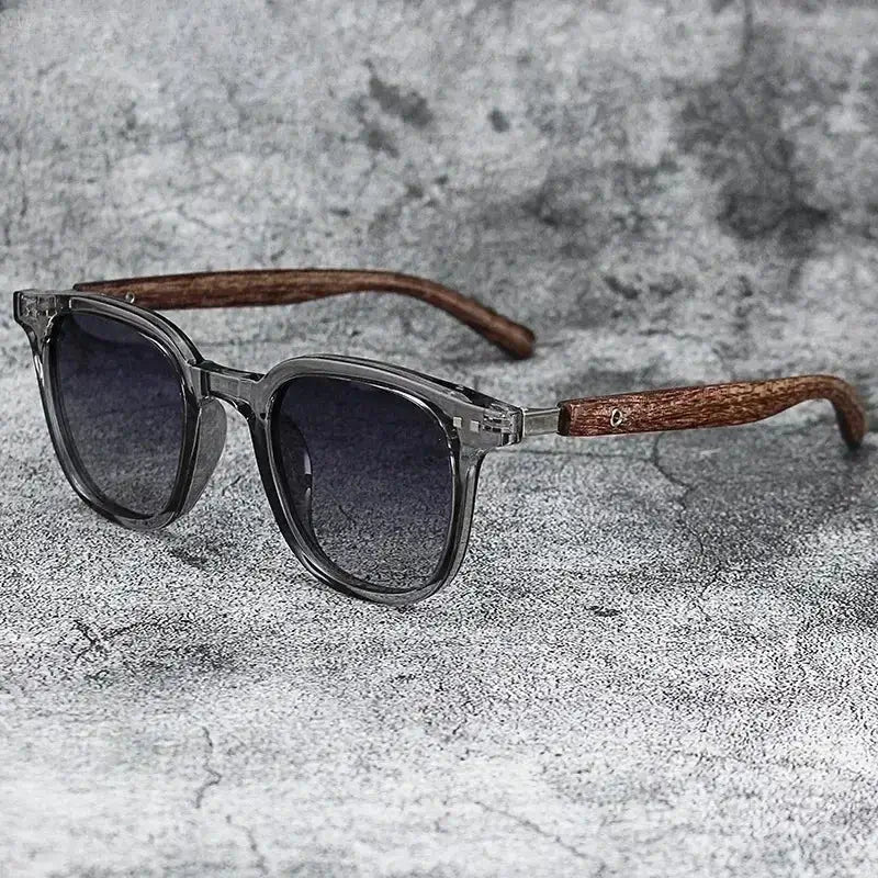 SquintProof SquintProof Wood Grain Polarized Sunglasses — UV400 Cycling Outdoor Street Unisex 5 Colors - | UV400 Sunglasses