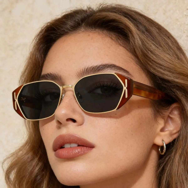 Protection Geometric UV400 Protection Geometric Sunglasses Unisex Fashion | SquintProof